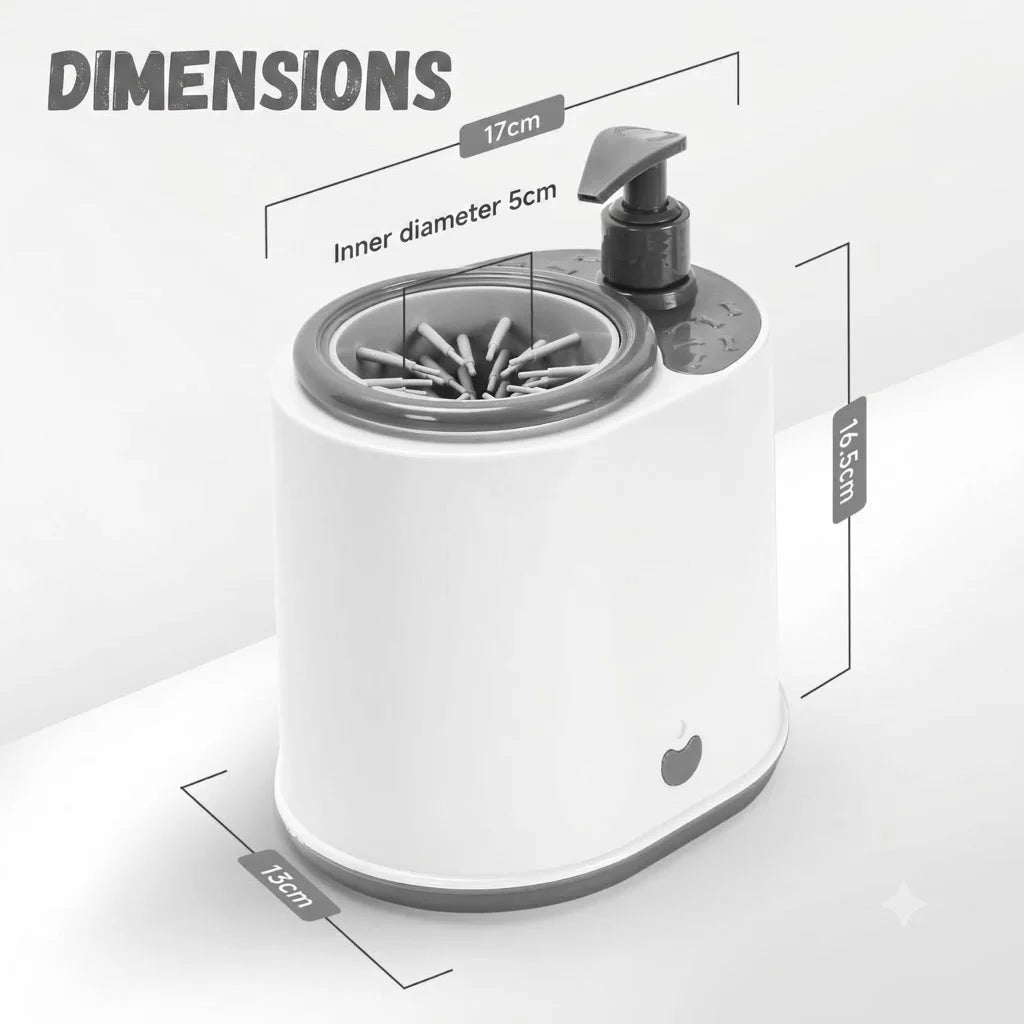 New Pet Foot Washing Machine Household Wash Electric Dog Paw Cleaner for Pet Foot Washing Machine